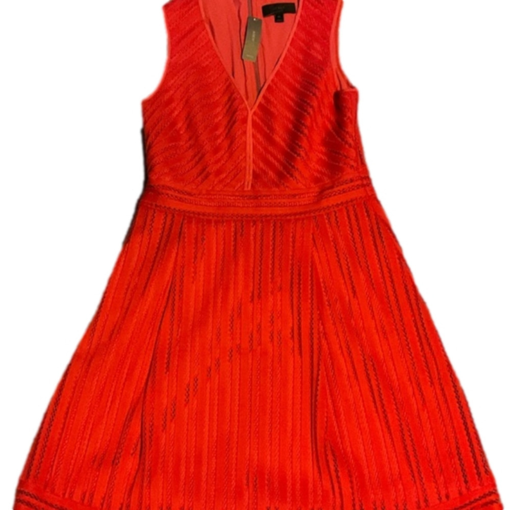 𝅺J Crew Salmon colored dress Sz 8T